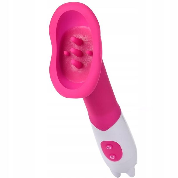 ﻿MASAŻER MASTURBATOR ŁECHTACZKI MEGA ORGAZM 12 FUNKCJI STYMULATOR DAMSKI