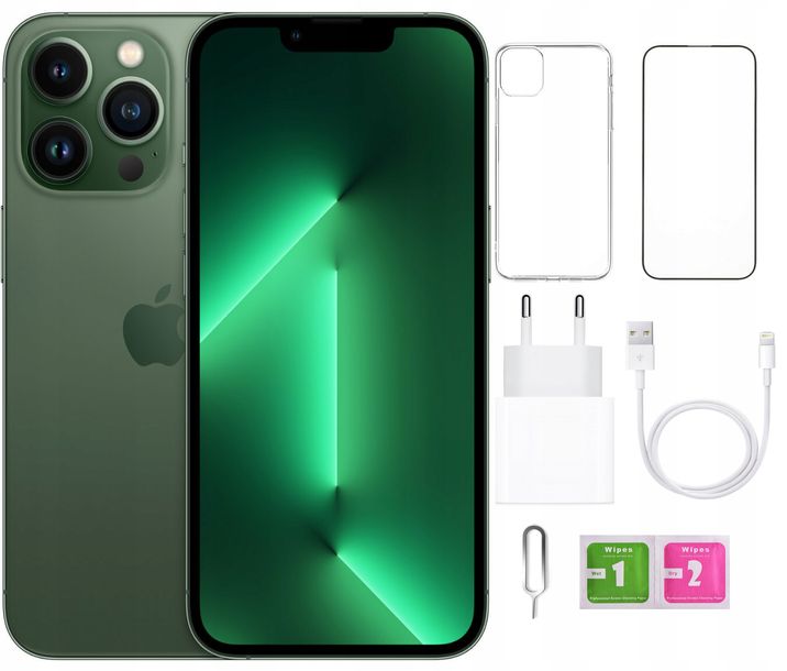 ﻿SMARTFON APPLE IPHONE 13 PRO 128GB RÓŻNE KOLORY | JAK NOWY