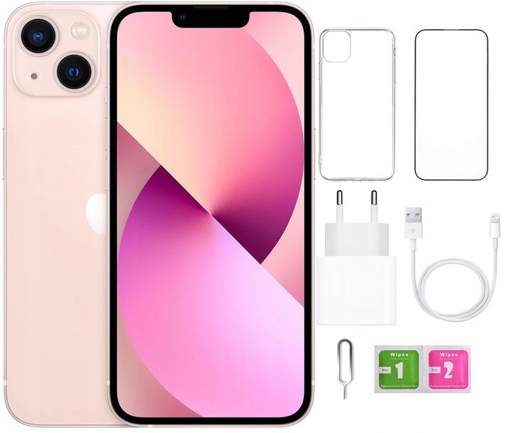 ﻿SMARTFON APPLE IPHONE 13 128GB RÓŻNE KOLORY | JAK NOWY