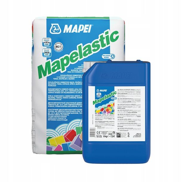 Фото - Фарба / емаль Mapei MAPELASTIC 32KG  Izolacja 