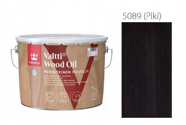 Zdjęcia - Lakiery i lazury Tikkurila Valtti Wood Oil 5089 PIKI OLEJ 9L 