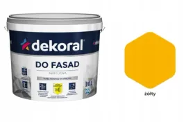 farba-fasadowa-dekoral-polinit-zolty-10l
