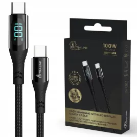 kabel-usb-c-smart-life-type-c-to-type-c-czarny-z-wyswietlaczem-led-100w-2m