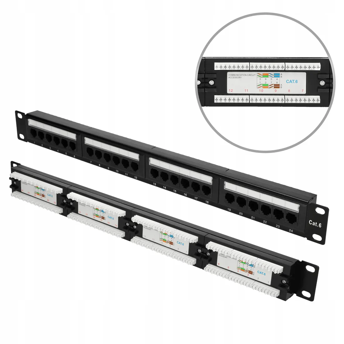 patchpanel-extralink-cat6-utp-v2-24-porty