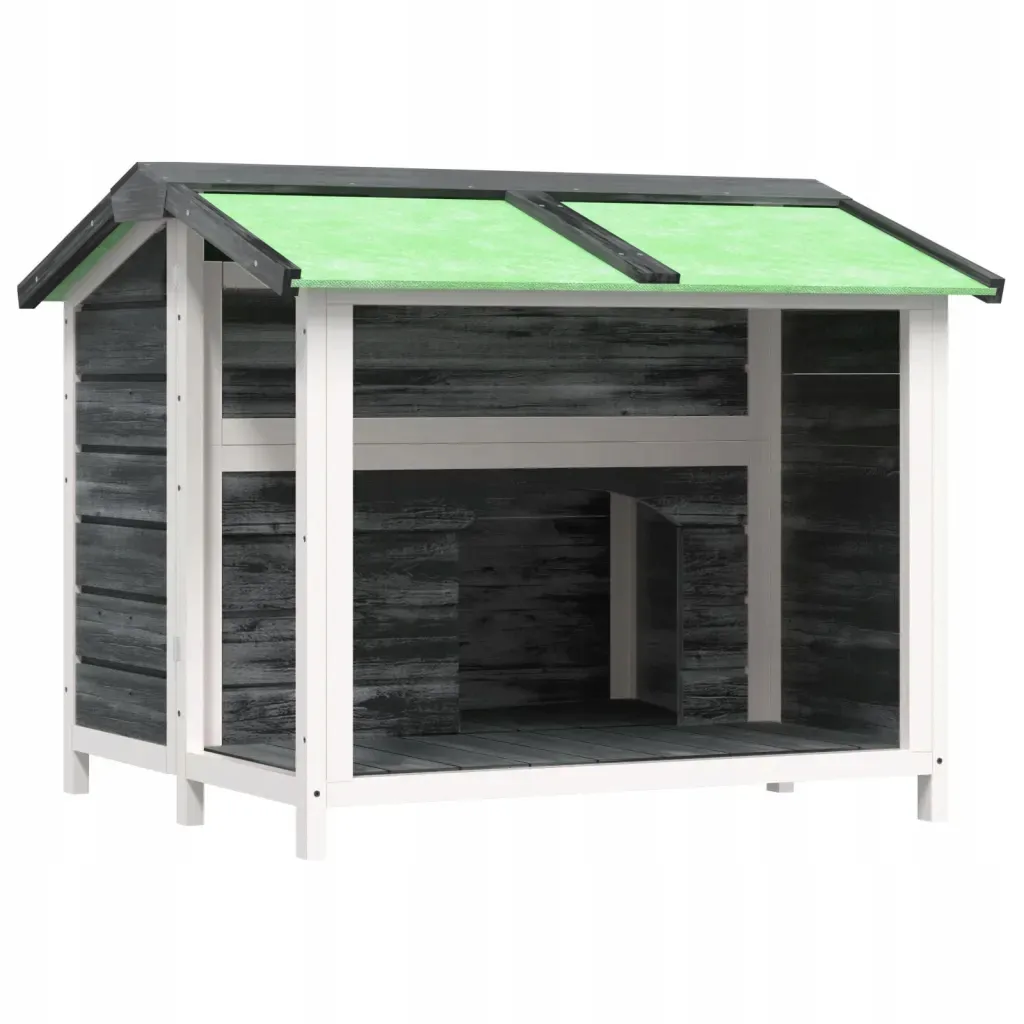buda-dla-psa-szara-96x87x805-cm-drewno-sosnowe