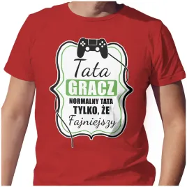meska-koszulka-t-shirt-na-dzien-ojca-taty-tata-gracz-w-gry-xl-jakosc