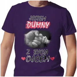 meska-koszulka-t-shirt-na-dzien-ojca-taty-dumny-z-bycia-ojcem-l