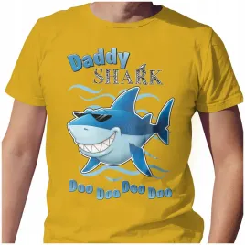 meska-koszulka-t-shirt-na-dzien-ojca-taty-tata-rekin-daddy-shark-m