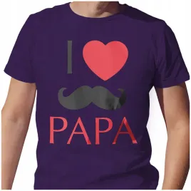 meska-koszulka-t-shirt-na-dzien-ojca-taty-i-love-papa-tata-xl-jakosc