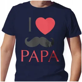 meska-koszulka-t-shirt-na-dzien-ojca-taty-i-love-papa-tata-m-jakosc