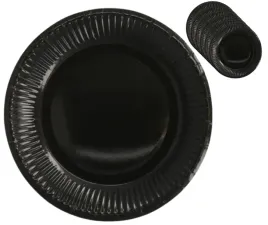 papierowe-talerzyki-blyszczace-czarne-18-cm-6-szt