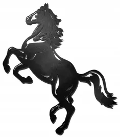 13-kon-obraz-filc-3d-azur-zawieszka-decor-czarny-l-37cm