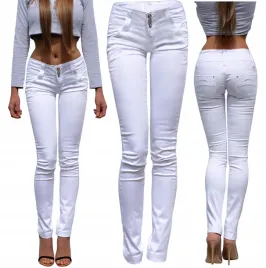 tr-0355-biale-rurki-dopasowane-lycra-spodnie-m