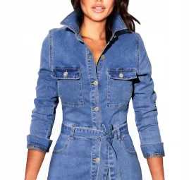 js725-szmizjerka-sukienka-jeans-elastyczna-xs