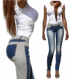 1055-jeans-dresowe-spodnie-wygodne-szare-xs