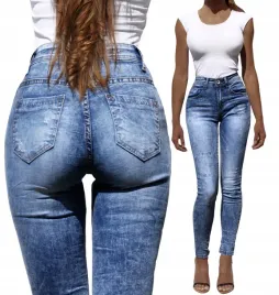 g5123-jeans-marmurkowe-rurki-unikatowe-xs