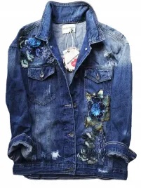 a0933-dluzsza-kurtka-damska-jeans-wiosenna-przejsciowa-luzna-kwiaty-m-l