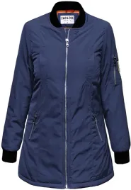 fa125-granat-kurtka-damska-bomberka-dluga-lekka-przejsciowka-wiosenna-m