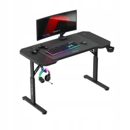 biurko-gamingowe-z-regulowana-wysokoscia-huzaro-hero-2-6-black-podkladka