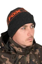 fox-czapka-black-orange-beanie