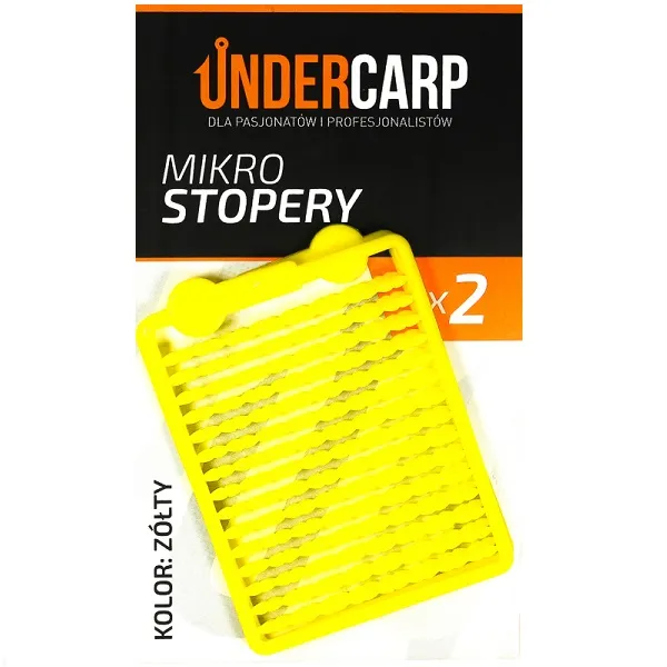 undercarp-mikro-stopery-zolte-marka-undercarp