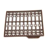 undercarp-stopery-do-pelletu-brazowe-stan-nowy