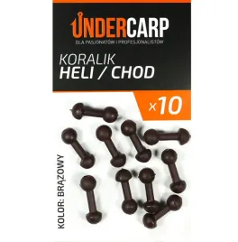 undercarp-koralik-heli-chod-brazowy