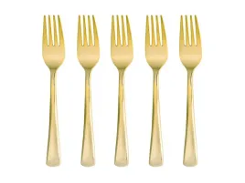 jednorazowe-widelce-plastikowe-zlote-10-szt