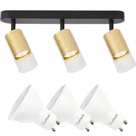 zestaw-oprawa-zlota-spot-3xgu10-sufitowa-kinkiet-3x-zarowka-led-gu10-6w