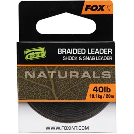 fox-plecionka-naturals-braided-leader-40lb-20m