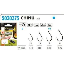 kamatsu-haczyki-method-chinu-z-gumka-roz-6-30-cm