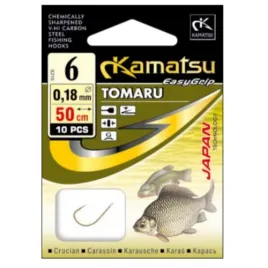 haczyki-kamatsu-z-przyponem-tomar-rozmiar-6-zlote