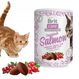 brit-care-cat-snack-superfruits-salmon-koty-sterylizowane-z-lososiem-100g