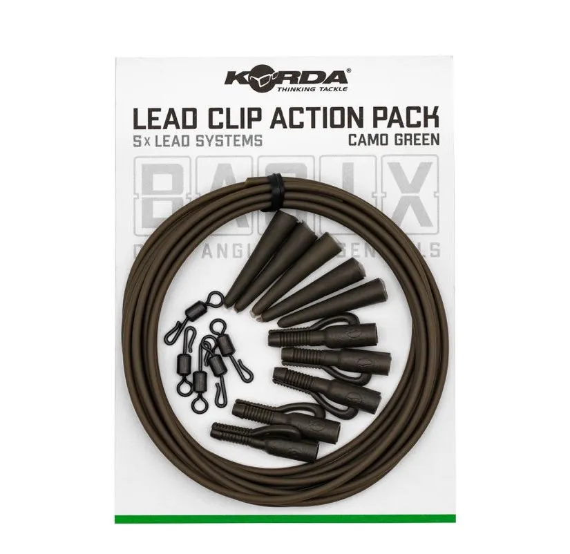 korda-basix-lead-clip-action-pack