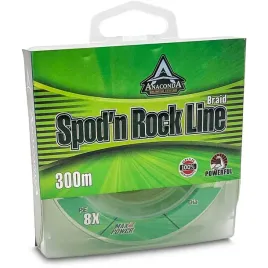 anaconda-spodn-rock-line-300m-018-mm-green