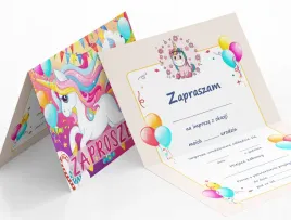zaproszenie-jednorozec-teczowy-rozowy-na-urodziny-dziecka-koperta-gratis