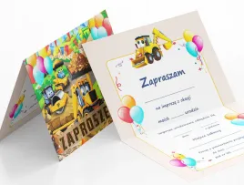 zaproszenie-koparka-walec-wywrotka-na-urodziny-dziecka-koperta