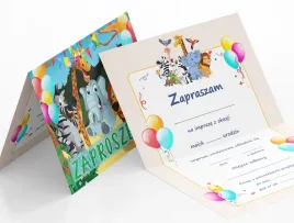 zaproszenie-safari-zwierzeta-slon-lew-zyrafa-na-urodziny-dziecka-koperta