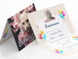 zaproszenie-kot-kotek-roze-na-urodziny-dziecka-koperta-gratis