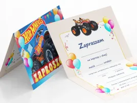 zaproszenie-hot-wheels-monster-truck-na-urodziny-dziecka-koperta-gratis
