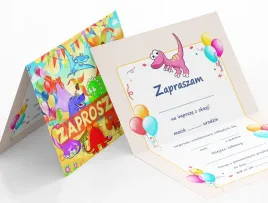 zaproszenie-dinozaury-na-urodziny-dziecka-koperta-gratis