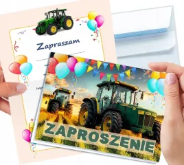 zaproszenie-traktor-pole-rolnik-na-urodziny-dziecka-koperta-gratis