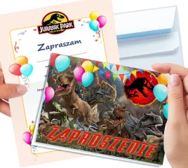 zaproszenie-t-rex-raptory-dinozaury-na-urodziny-dziecka-koperta-gratis
