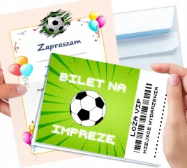 zaproszenie-bilet-na-impreze-pilka-nozna-vip-na-urodziny-dziecka-koperta
