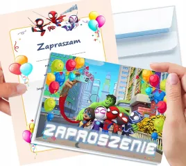 zaproszenie-spidey-i-super-kumple-na-urodziny-dziecka-koperta-gratis