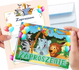 zaproszenie-safari-zwierzeta-slon-lew-zyrafa-na-urodziny-dziecka-koperta