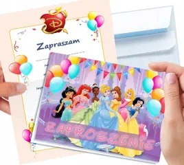 zaproszenie-ksiezniczki-kopciuszek-calineczka-na-urodziny-dziecka-koperta