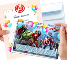 zaproszenie-avengers-ironman-hulk-thor-na-urodziny-dziecka-koperta-gratis