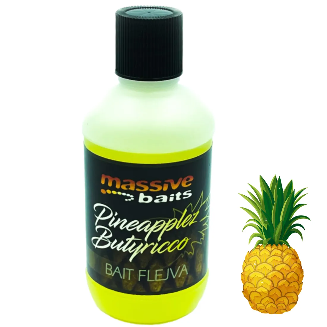 massive-baits-bait-flejva-100-ml-pineapplez-butyri