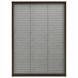 plisowana-moskitiera-okienna-aluminium-brazowa-80x120-cm